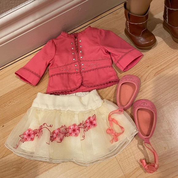 American Girl 18” Doll Nicki 2007 + Nicki’s Gala Dress Retired GOTY - Picture 7 of 8